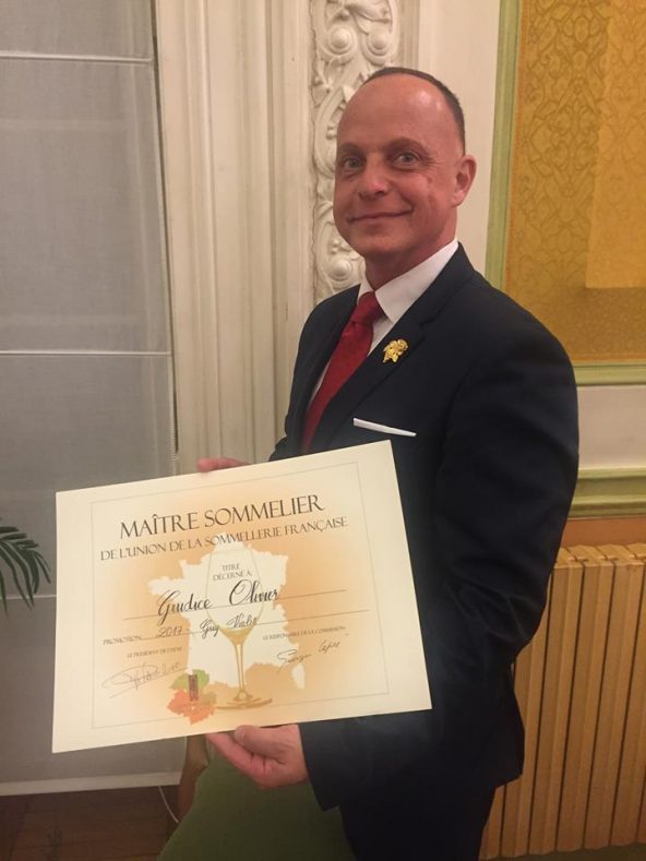 Les nouveaux Maître Sommeliers de l’UDSF 2017