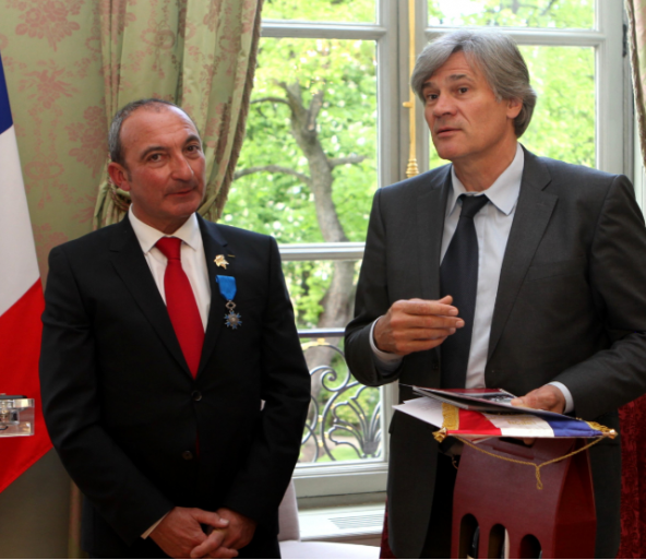 Michel Hermet promu au rang de Chevalier de l'Ordre National du Mérite
