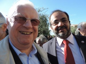 Fête de Saint Vincent à Bellet 2014, Michel Balanche, Ali Hedayat