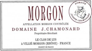 Joseph Chamonard Beaujolais Morgon