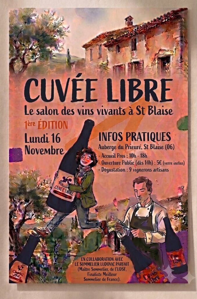 Affiche Cuvée Libre 1ère édition
